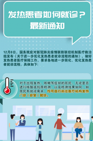 發(fā)熱患者如何就診？最新通知